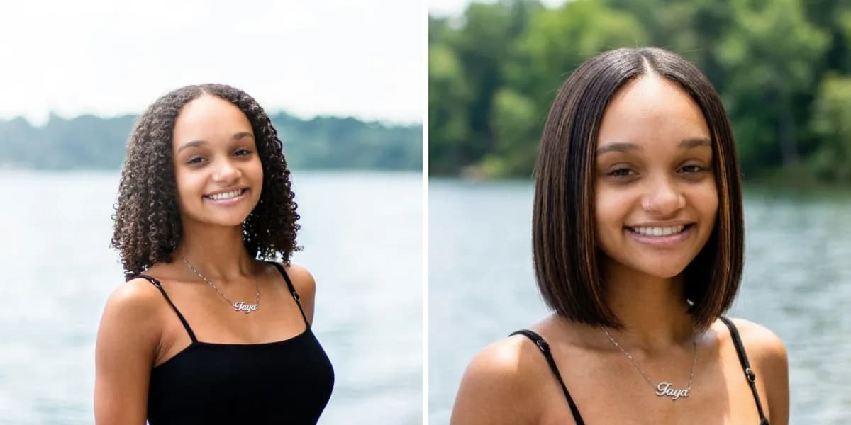 Bob before and after